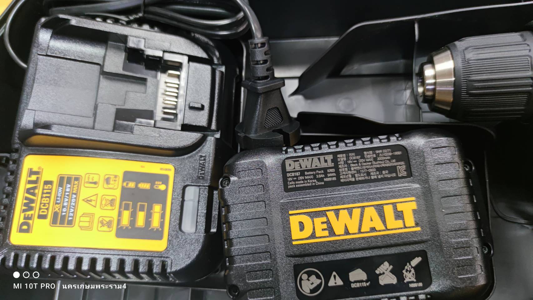 สว่านไขควงไร้สาย20V DCD708L2 DEWALT