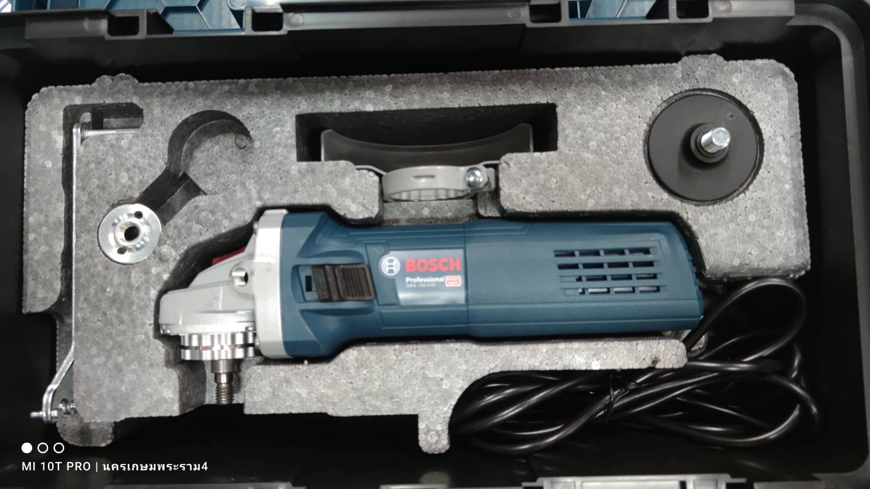 หินเจียร4" GWS750-100 Set BOSCH