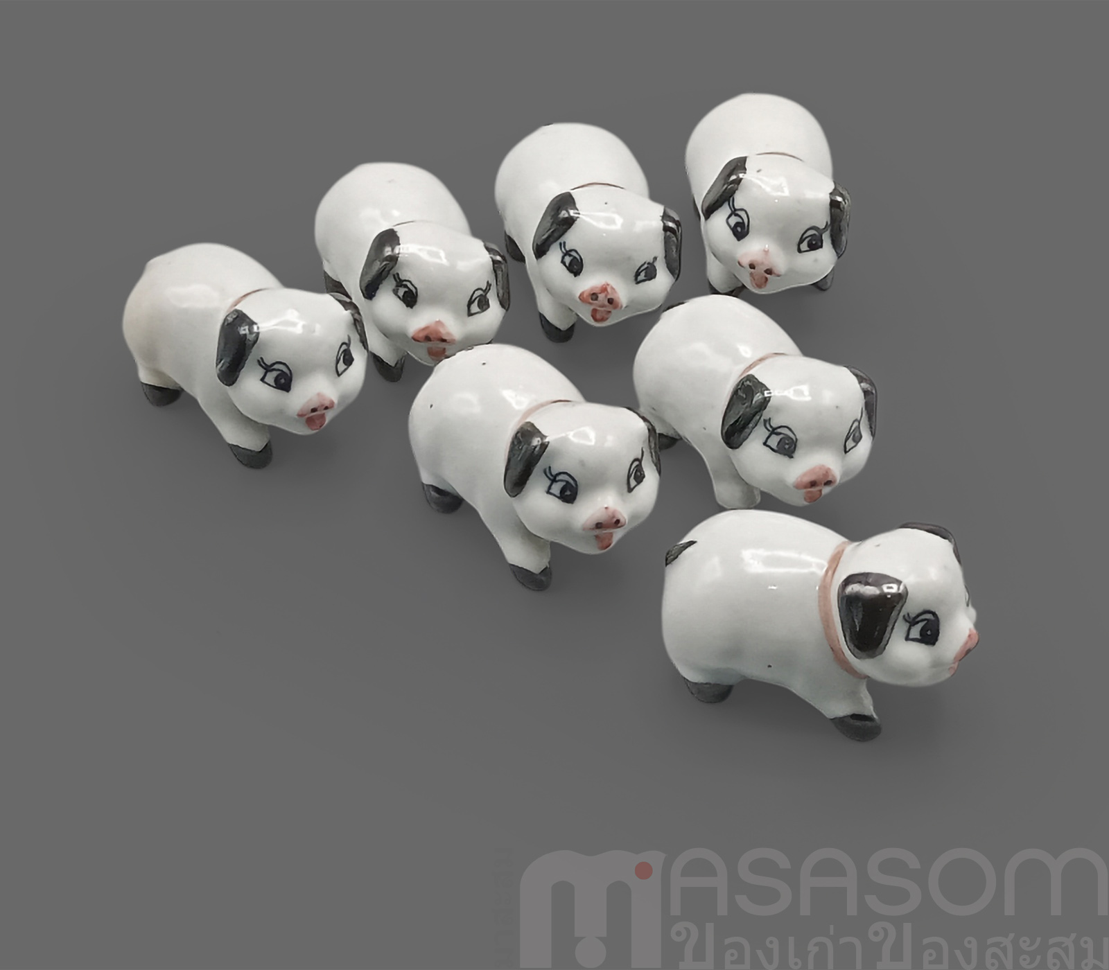 ตุ๊กตารูปหมูเซรามิค