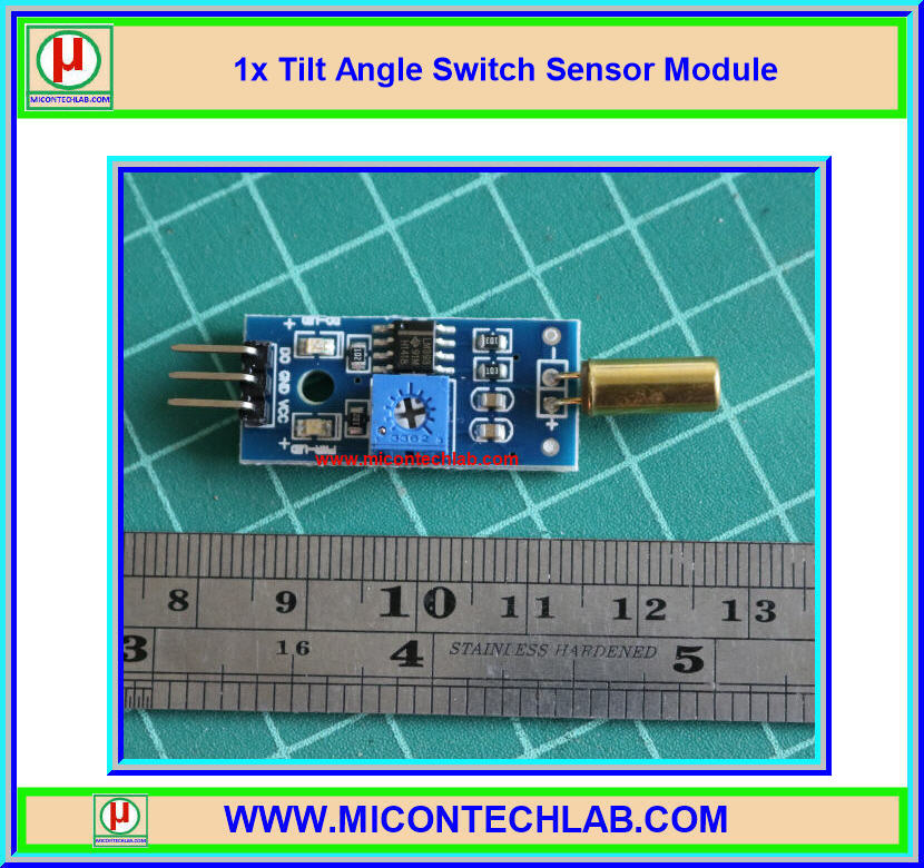 1x SW-520D เซ็นเซอร์วัดมุมเอียง Tilt Angle Sensor