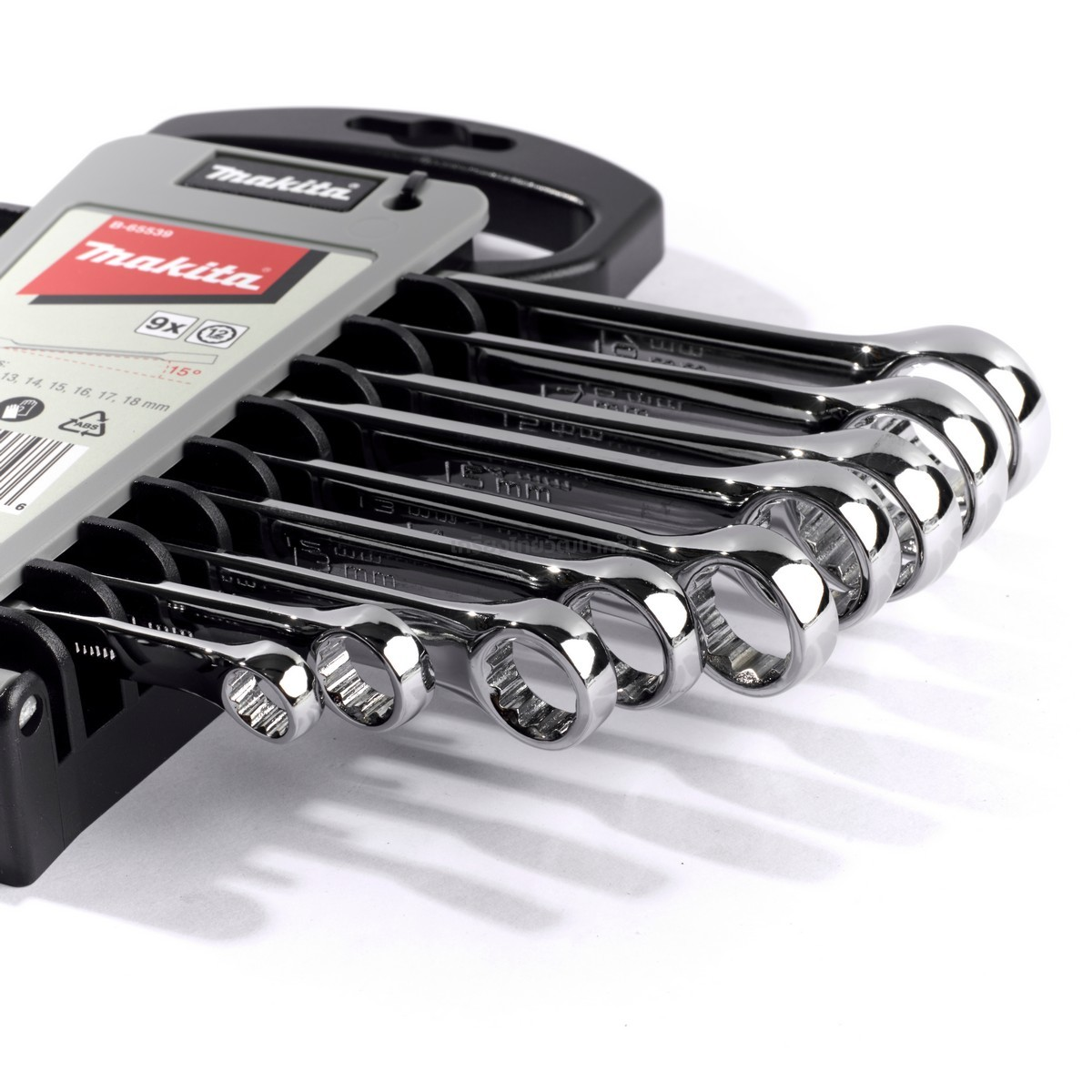 MAKITA ชุดแหวนข้างปากตาย 8-18MM (9ชิ้น) รุ่น B-65539