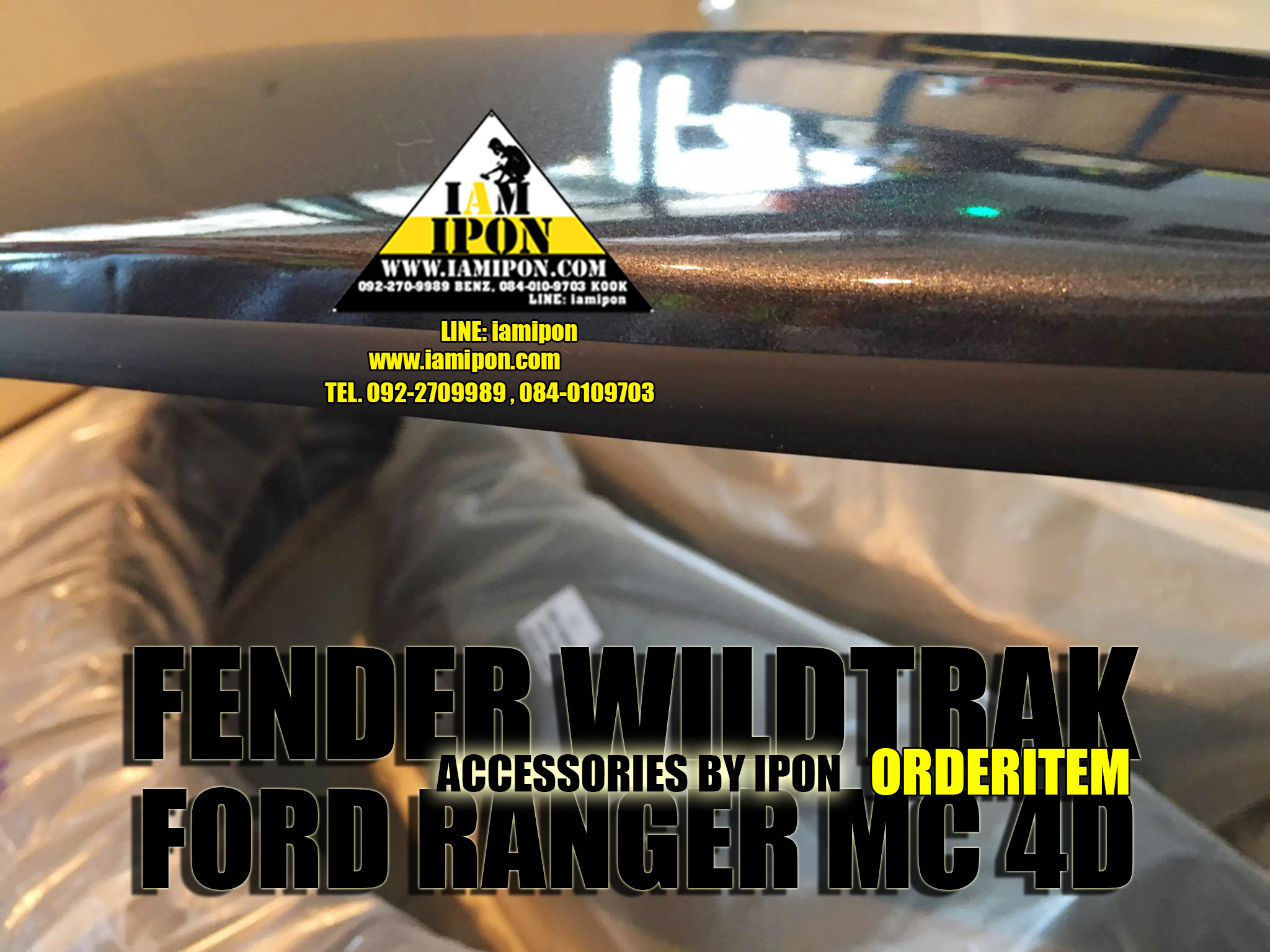 FENDER 6 " FORD RANGER MC WILDTRAK คิ้วล้อ 6 " ไวล์ดแทรกฟอร์ดเรนเจอร์ MC