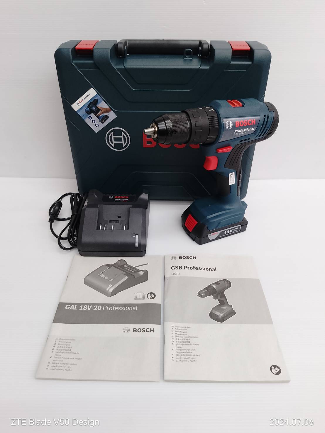 สว่านกระแทก18V GSB183-LI BOSCH 06019K91K1