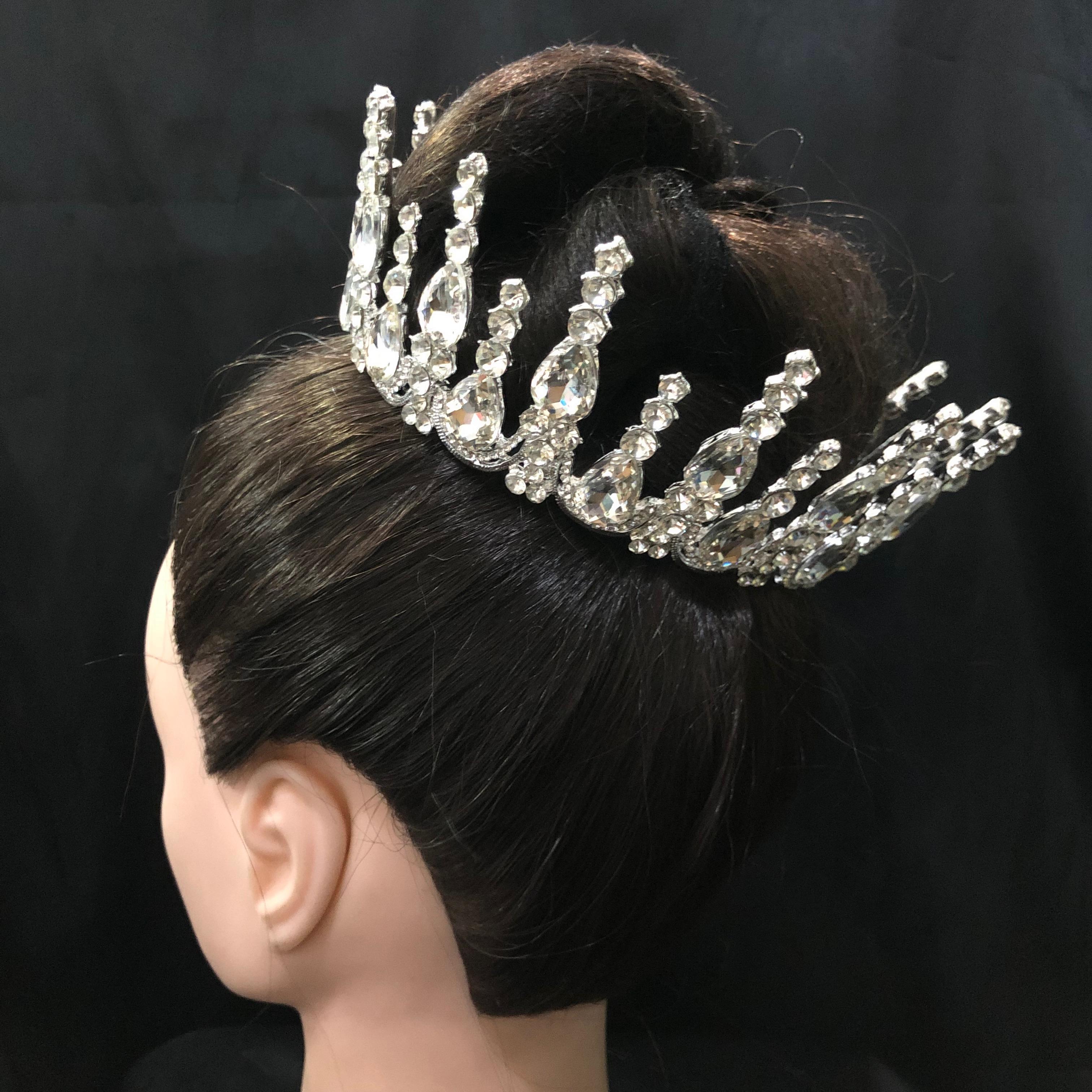 (พร้อมส่ง) มงกุฏ 059 สีเงิน