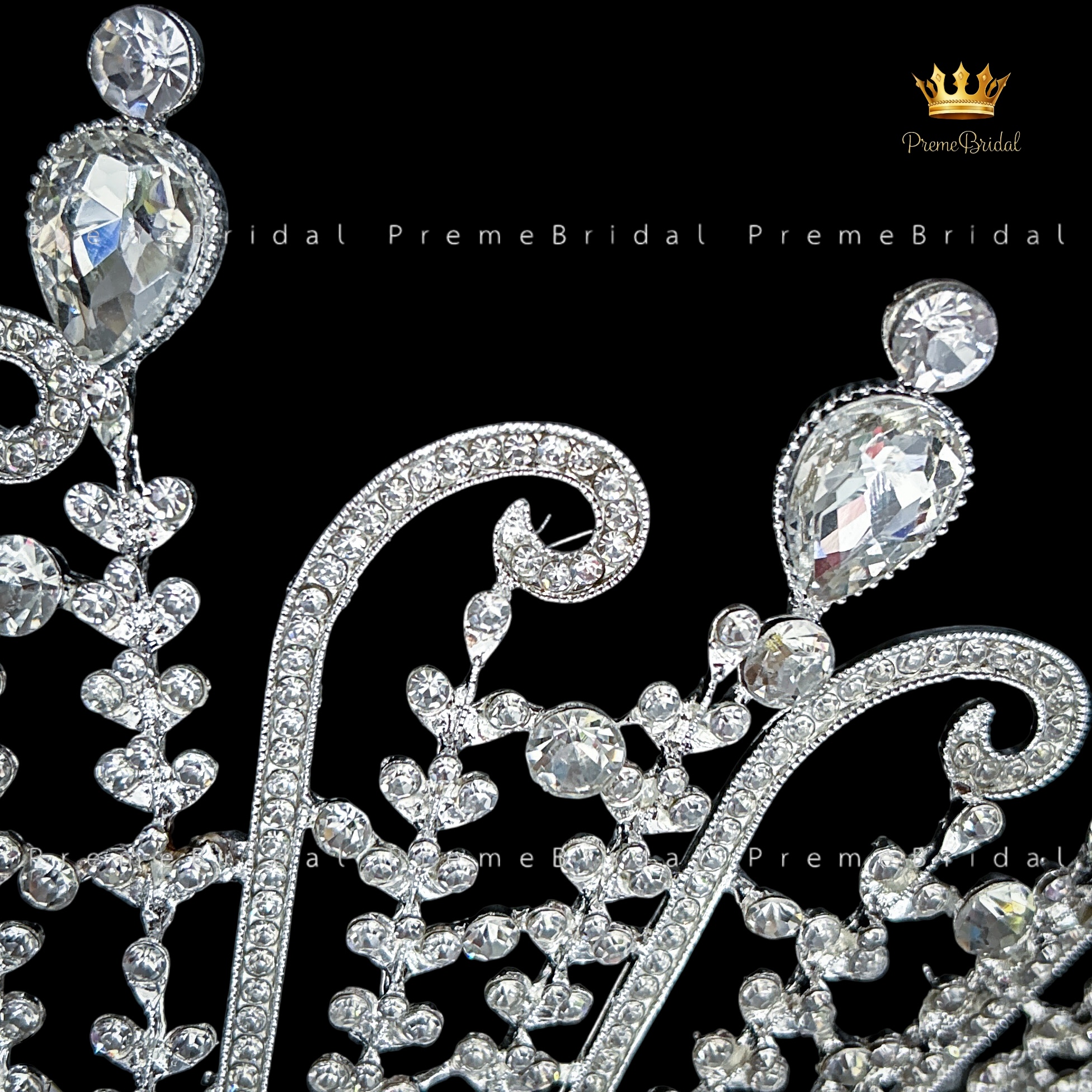 (พร้อมส่ง) เทียร่า 455 มงกุฎครึ่งหัวขนาดใหญ่ ไซส์นางงาม งานสวย ปราณีต QCเพชรทุกเม็ด สินค้าพร้อมส่งจากไทย ไม่ต้องรอจีน