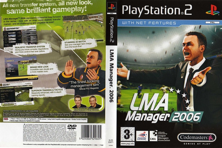 LMA MANAGER 2006 [EU : DVD5 1 Disc]