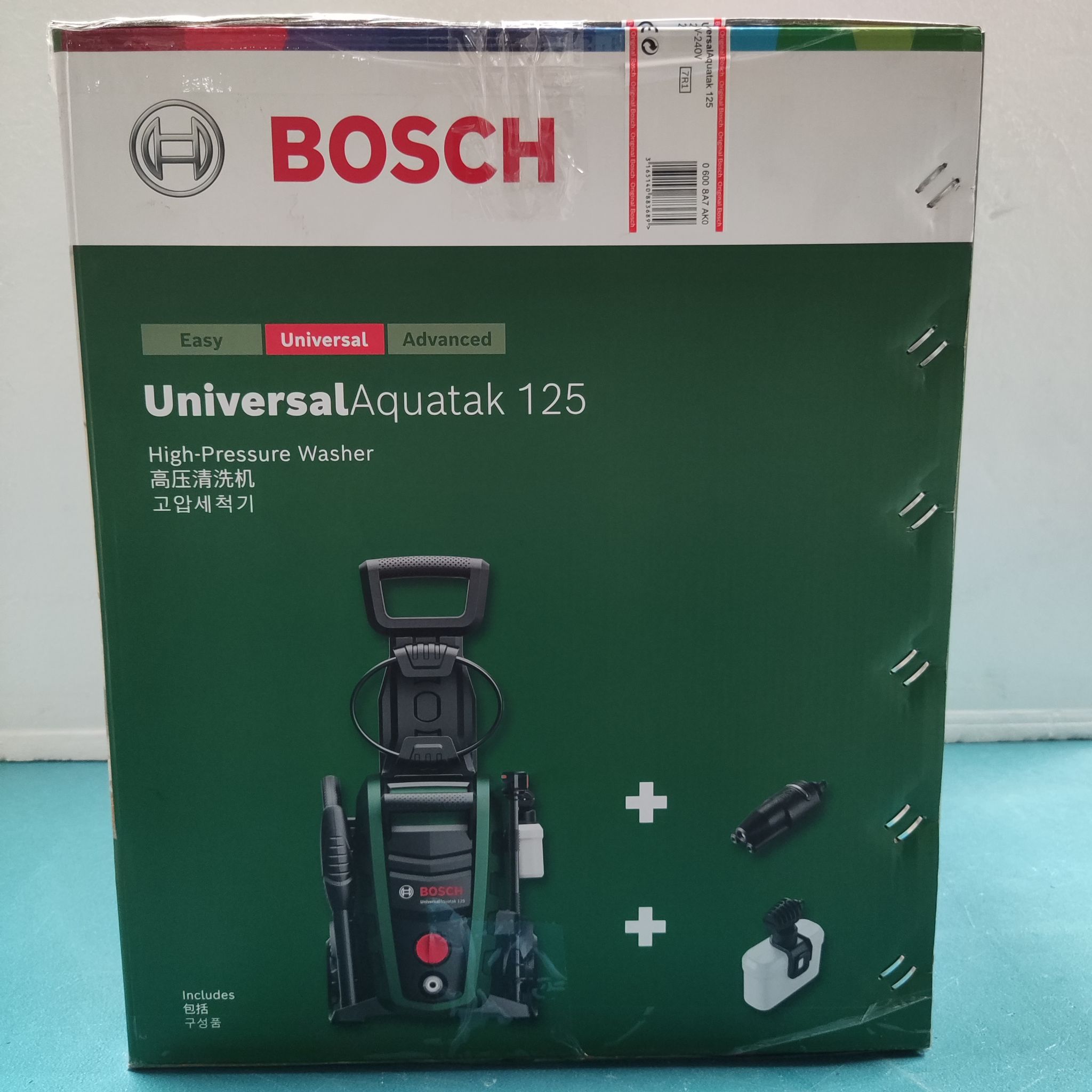เครื่องฉีดน้ำแรงดันสูง UniversalAquatak125 BOSCH