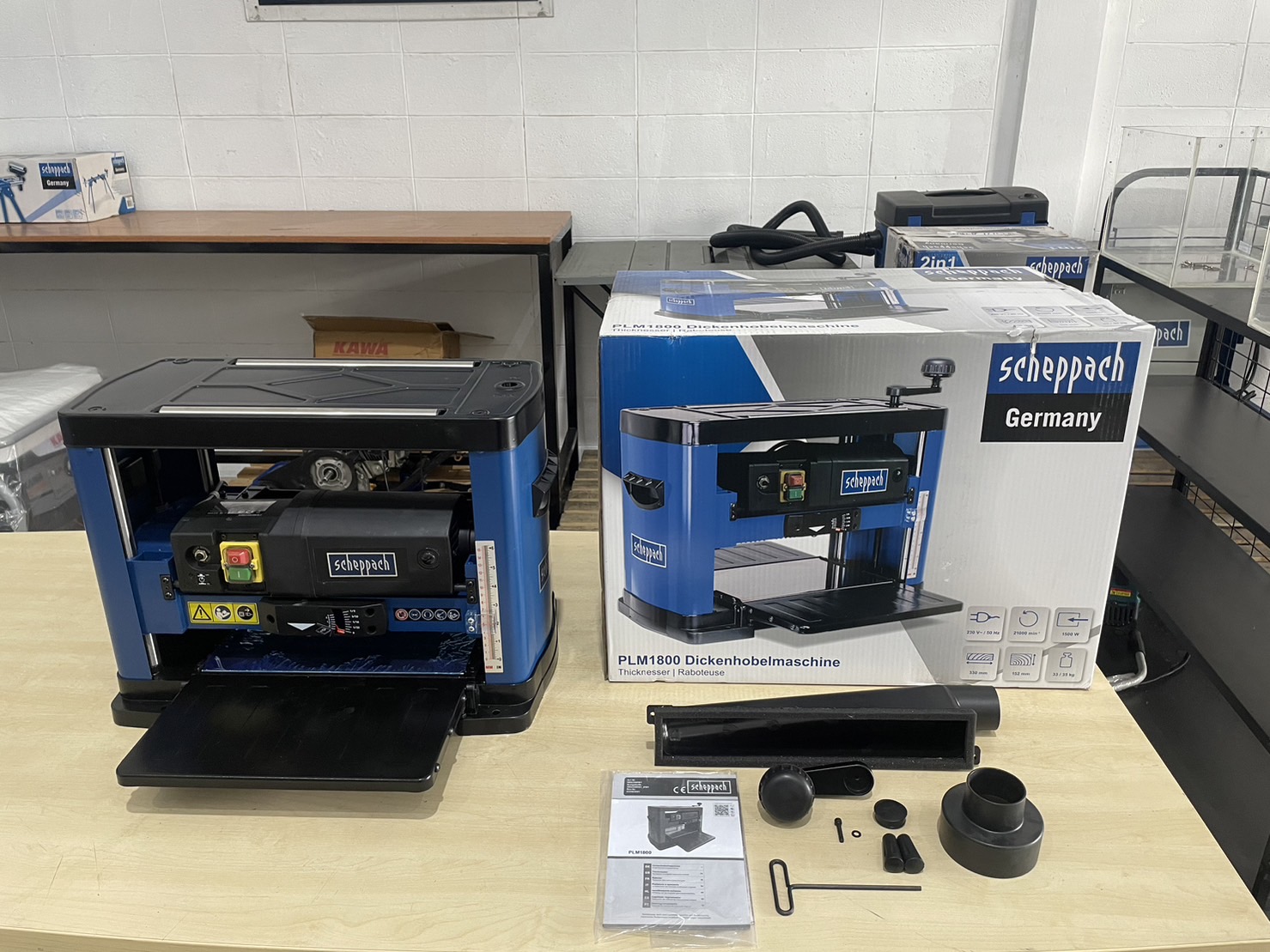 แท่นไสไม้13" PLM1800 SCHEPPACH