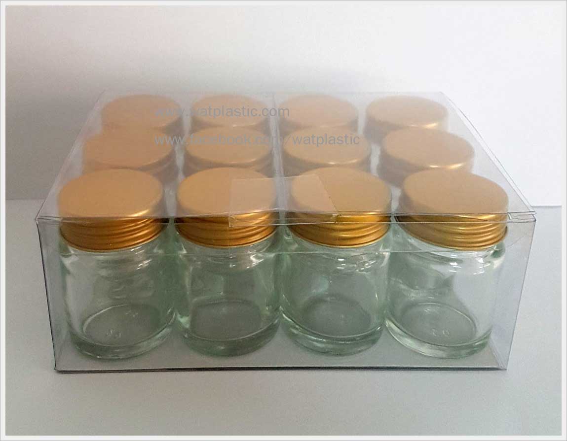 กล่องใส่ น้ำมันมวย , พิมเสนน้ำ แพค 12 ขวด ขนาด 14.6 x 11.2 x 5.6 cm