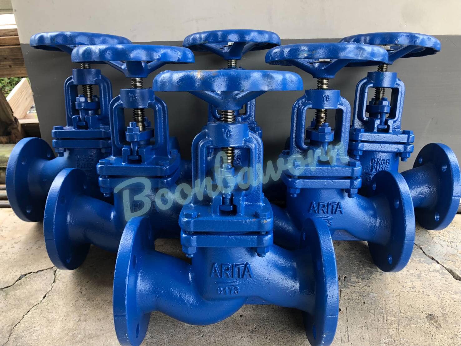 ARITA GLOBE VALVE CAST IRON S-PATTERN