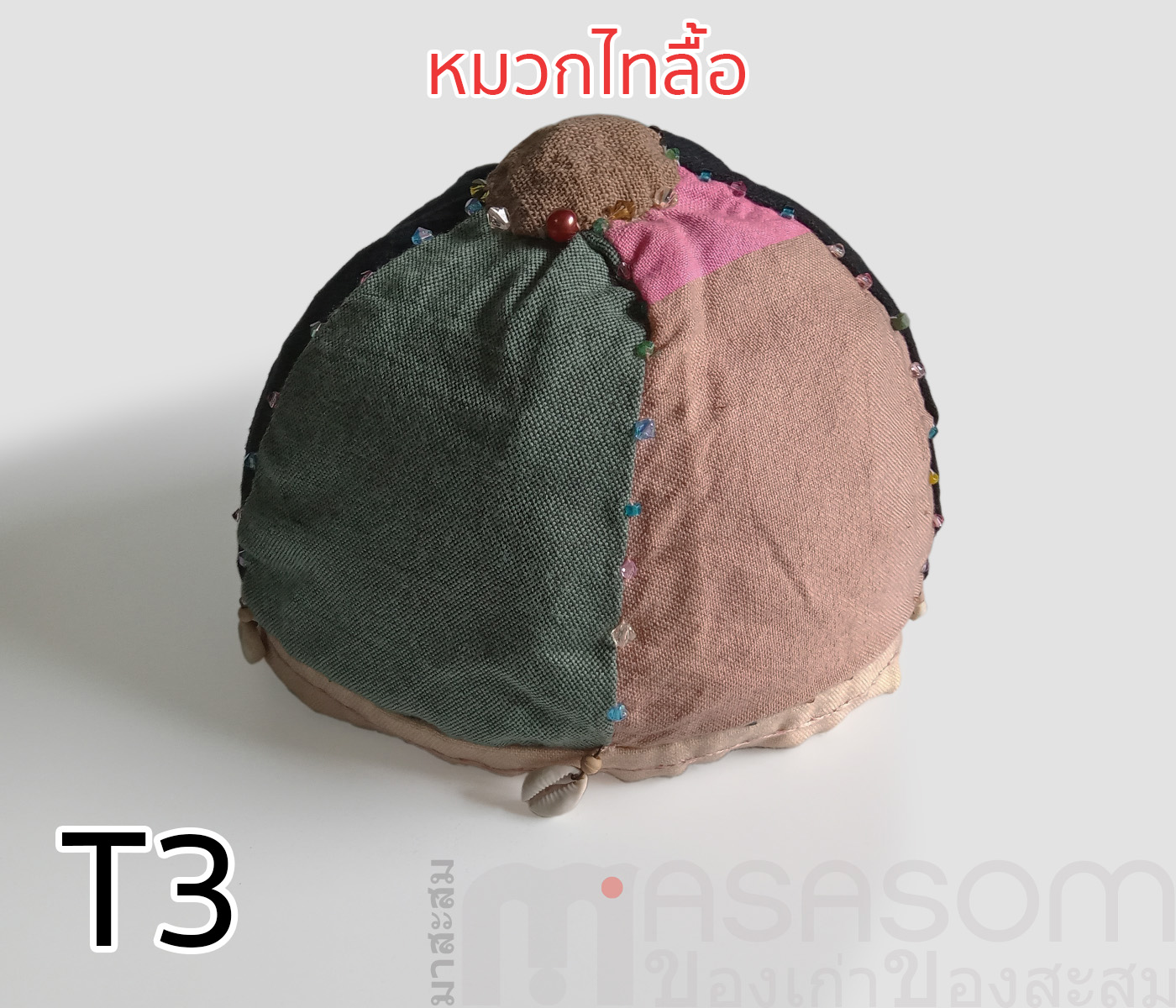 หมวกผ้าไทลื้อ