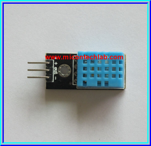 1x เซ็นเซอร์วัดอุณหภูมิ ความชื้น DHT11 (Temperature humidity sensor)