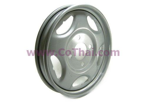 กะทะล้อ 4รู 16x3.0 ยึด100 ขอบ12นิ้ว d325 w60 c63