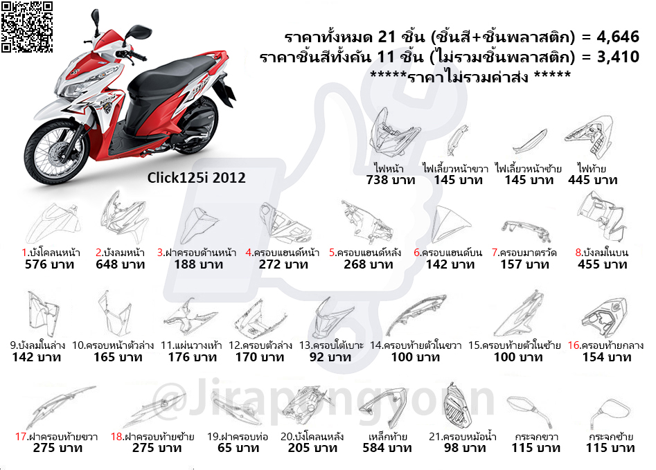 ชุดสี Click125i (2012)