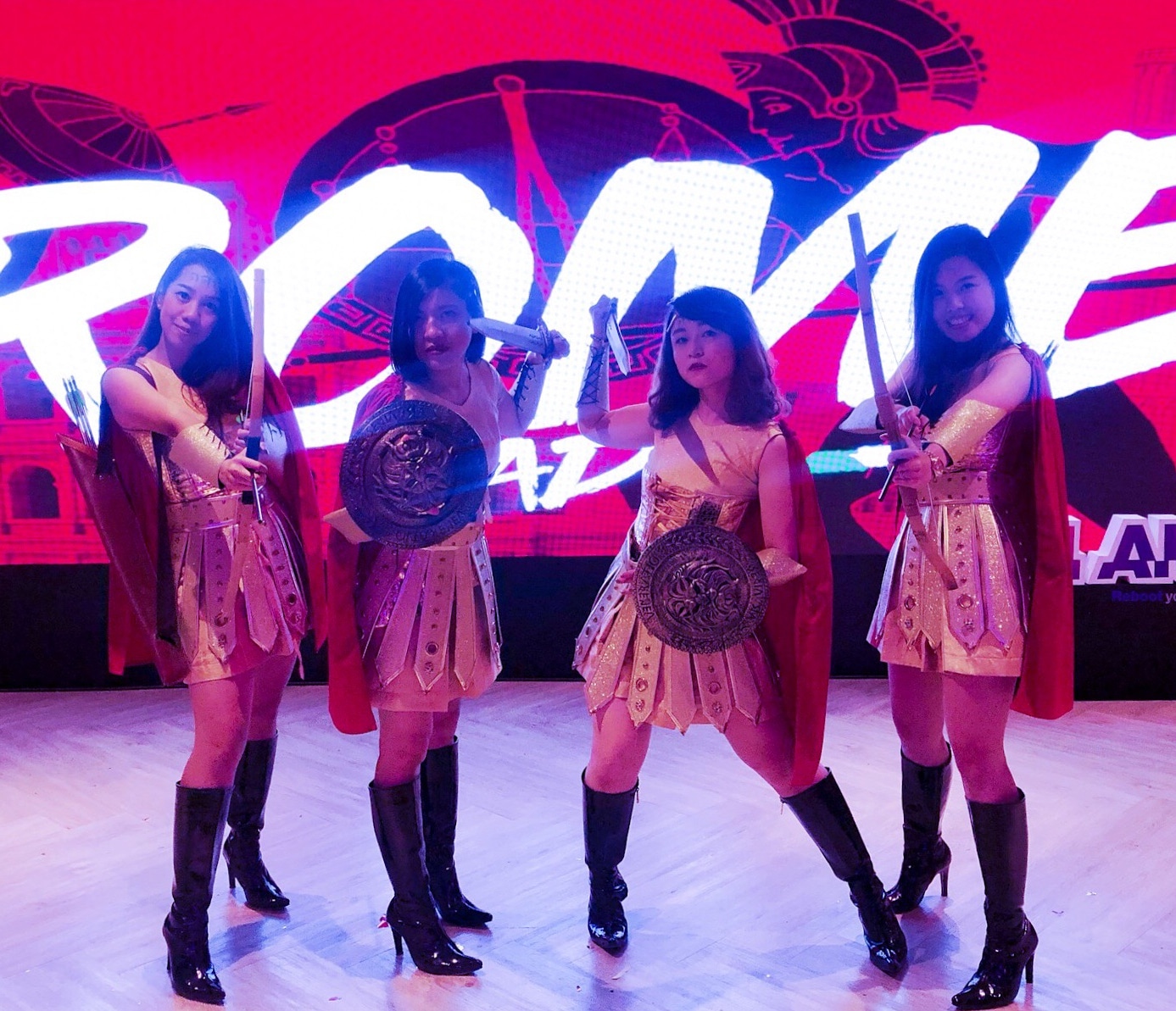 ชุดนักรบโรมัน Gladiator / ชุดแอรีส เทพเจ้าแห่งสงคราม / ชุดนักรบ / ชุดโรมัน