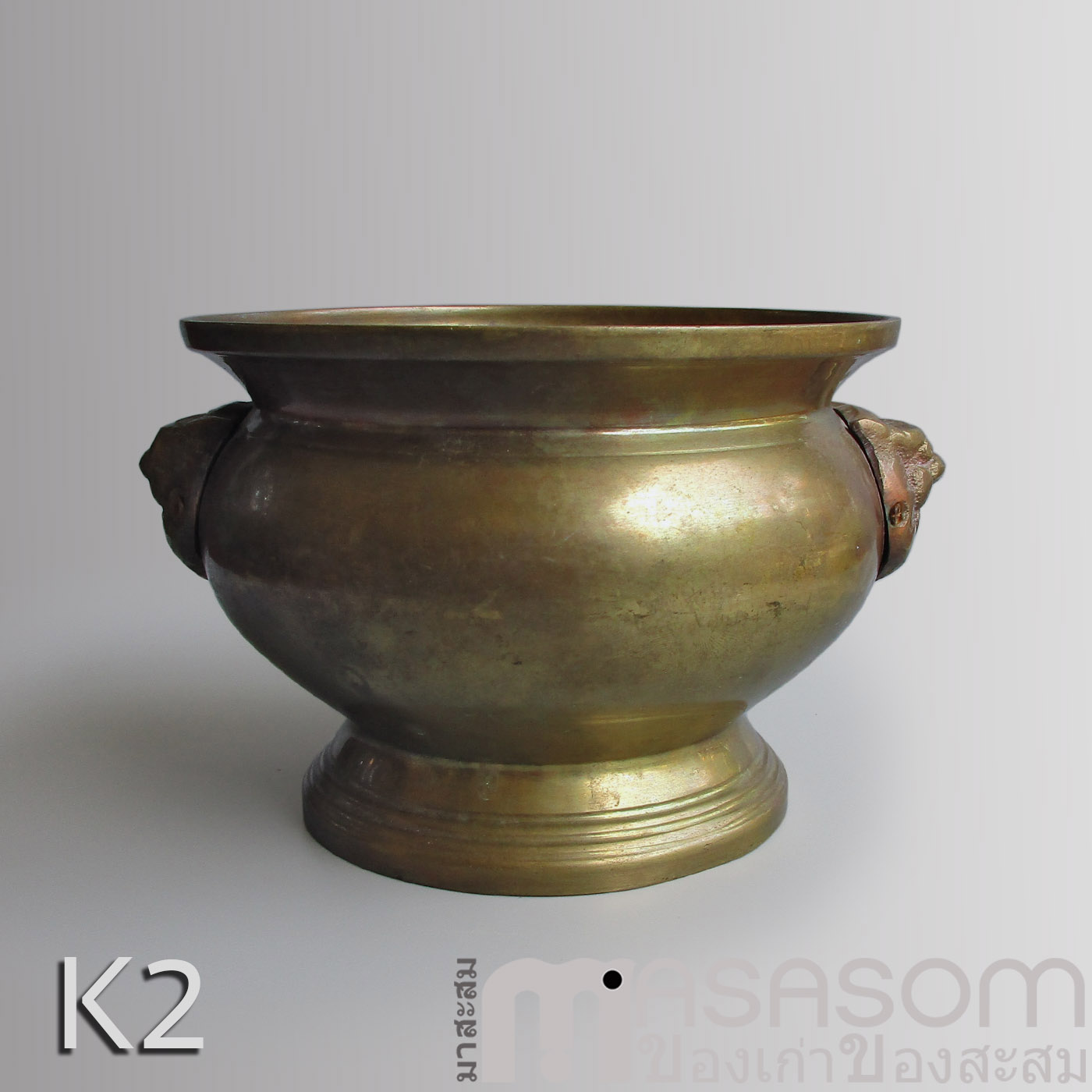 กระถางธูปทองเหลืองของเก่า