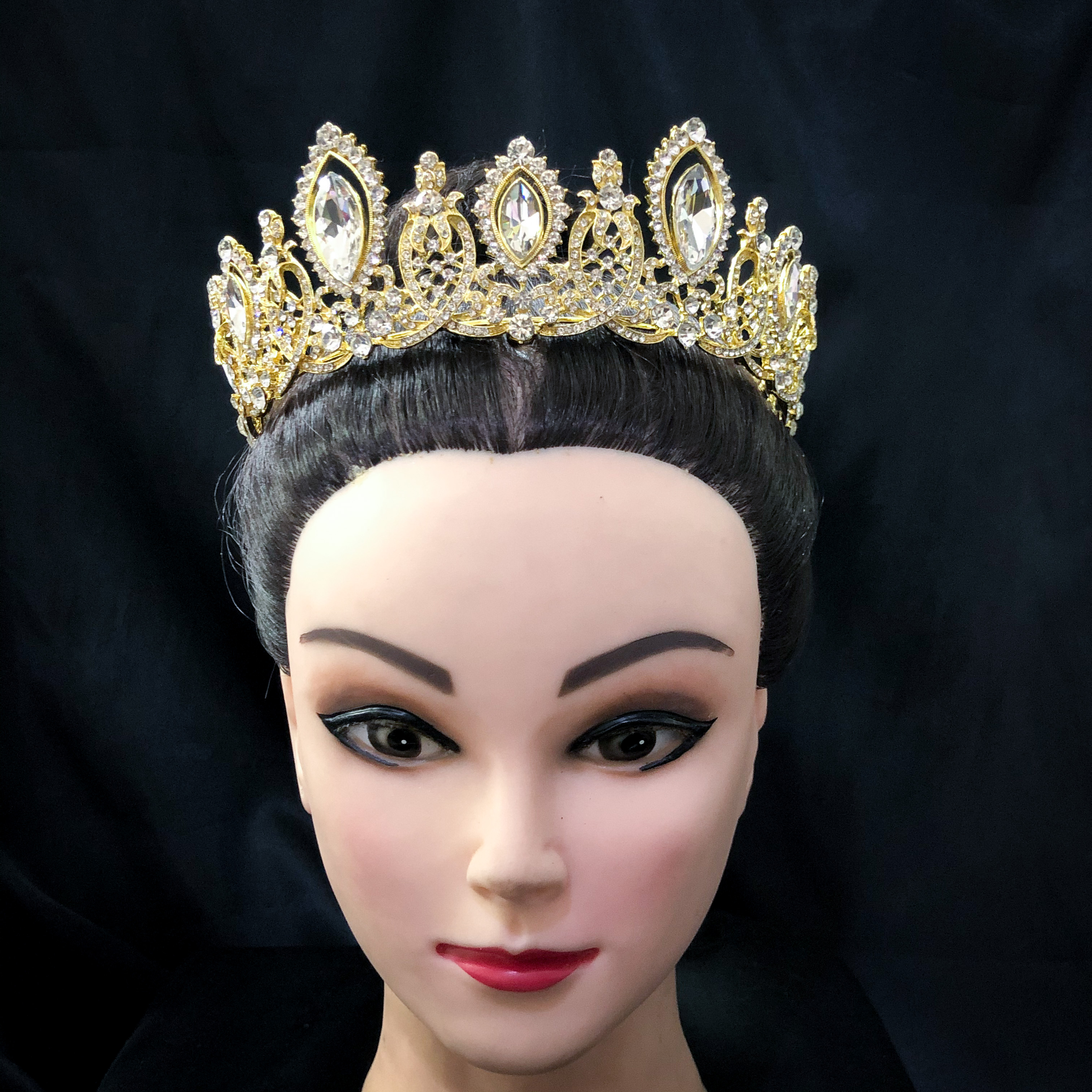 (พร้อมส่ง) มงกุฏ 067 สีทอง