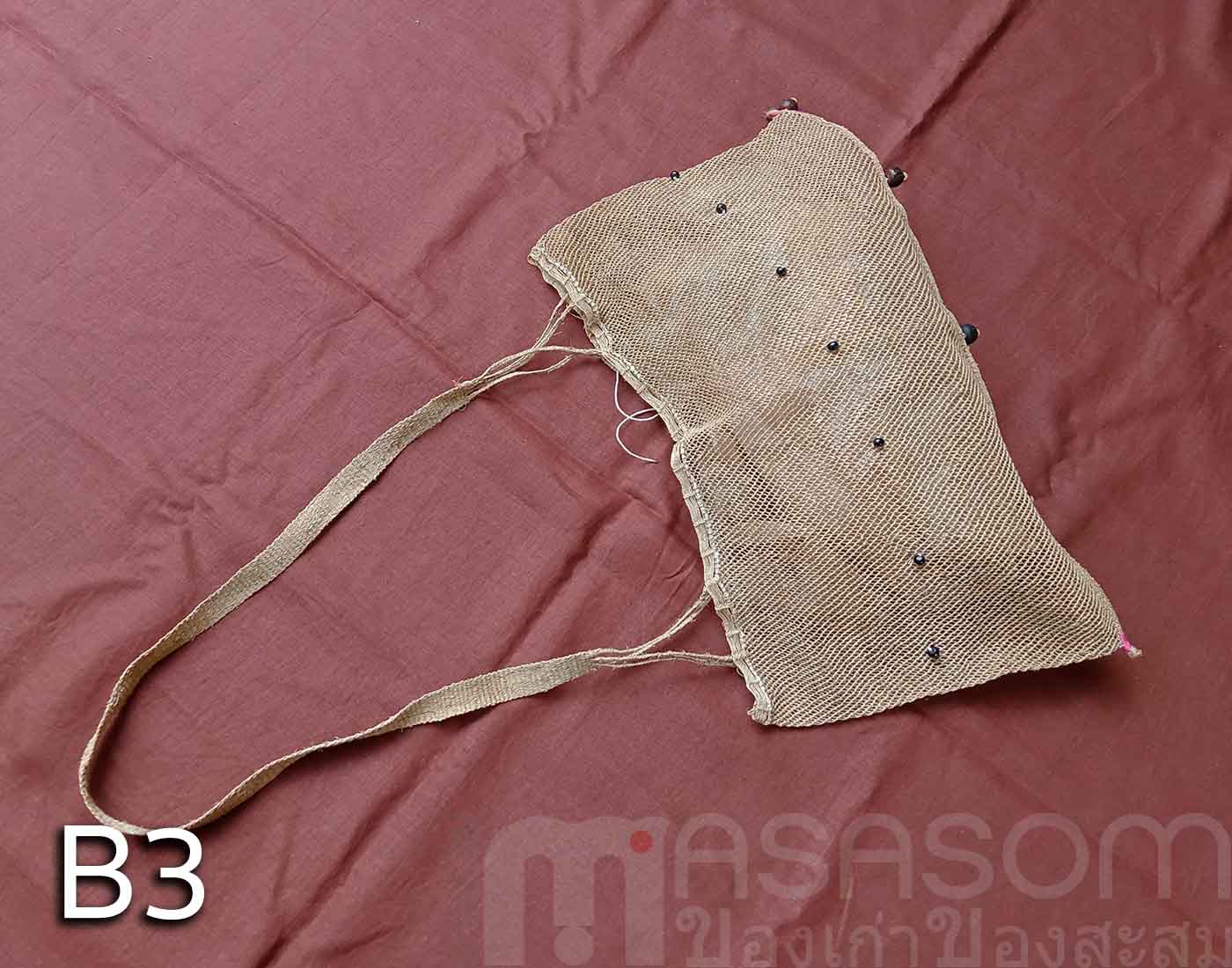 กระเป๋าถักเชือกใยกัญชง