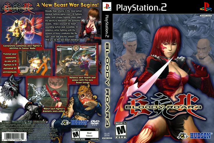 BLOODY ROAR 4 [US : DVD5 1 Disc]