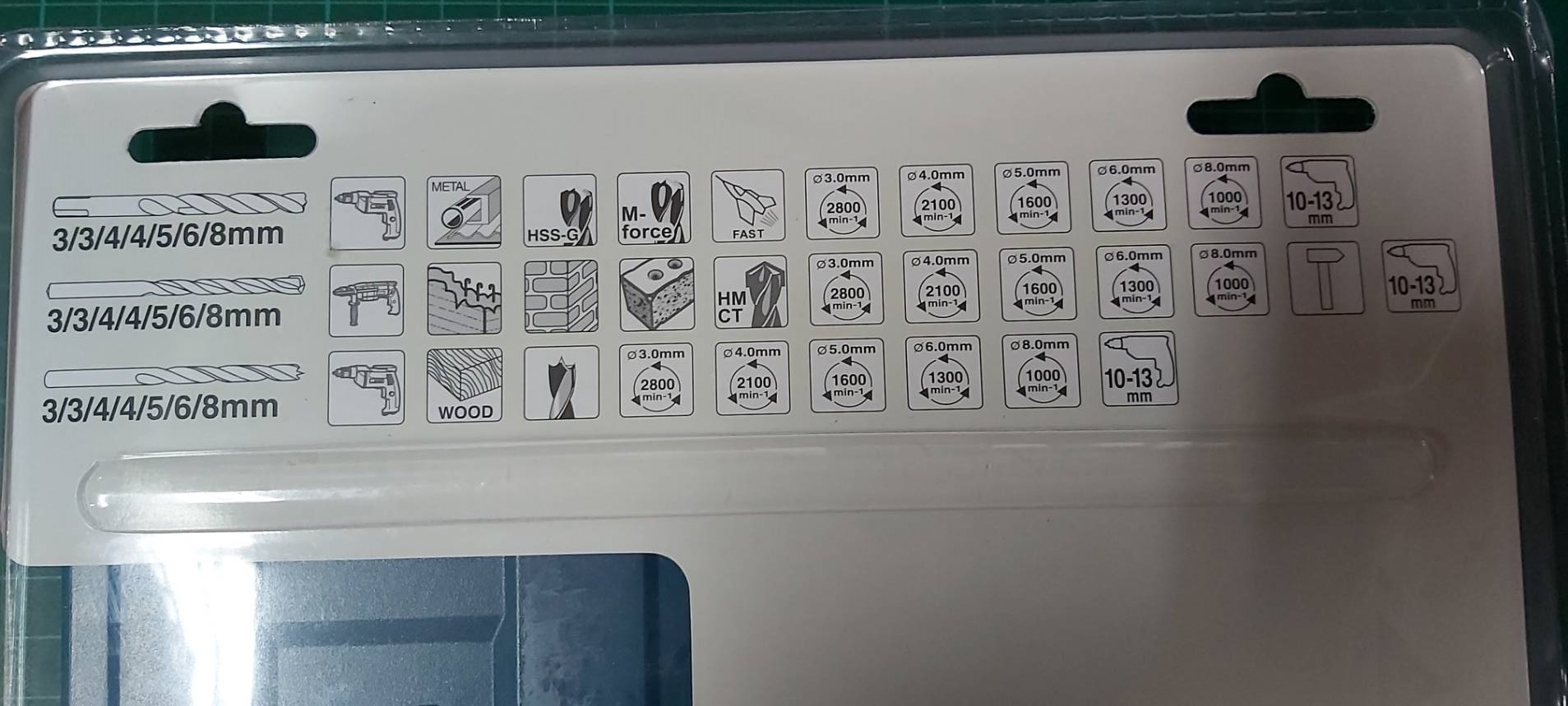 ชุดดอกสว่าน 21ตัวชุด B-44884 MAKITA