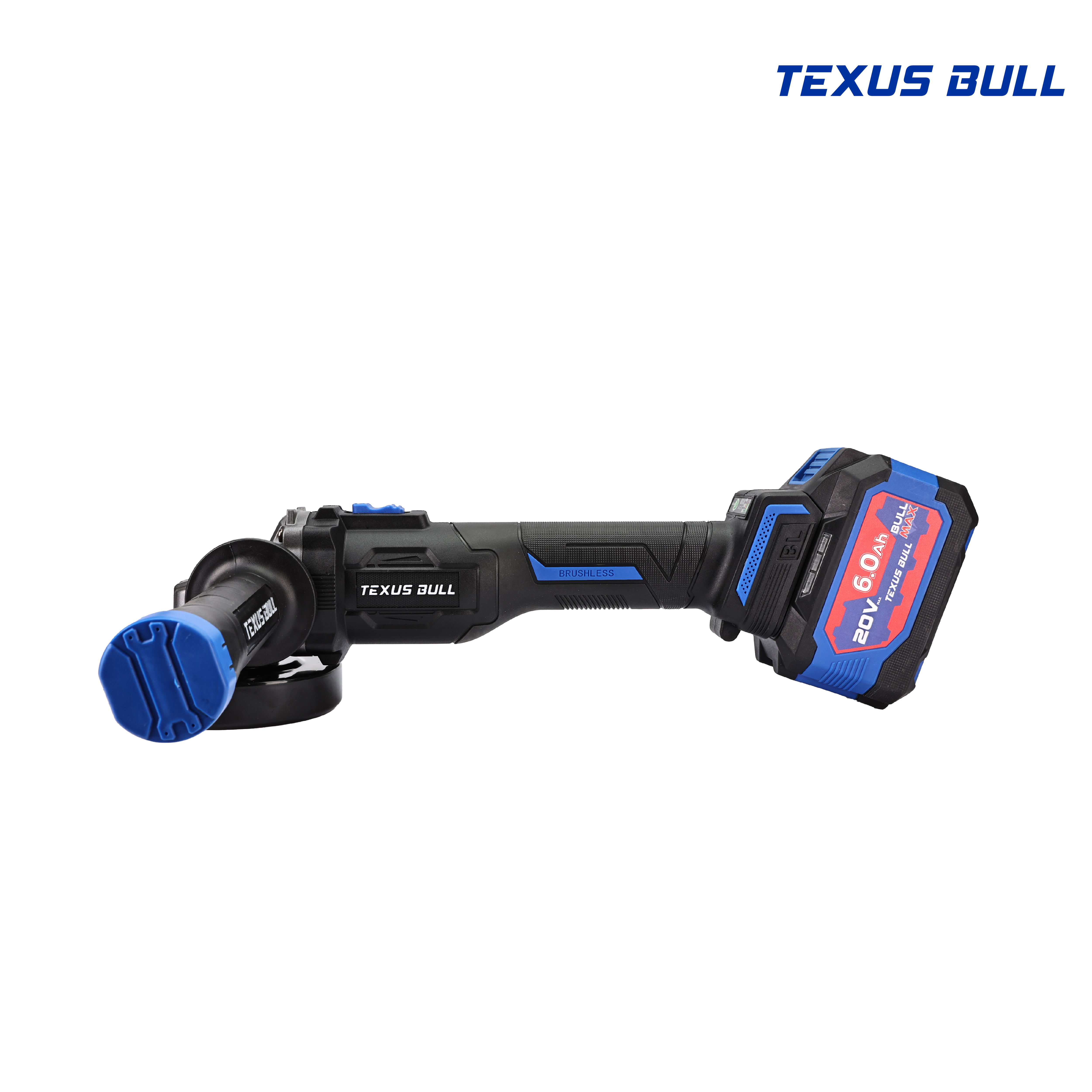TEXUS BULL เครื่องเจียรมือไร้สาย 4นิ้ว 20V TX-9811 (ครบชุดพร้อมแบต 6.0 Ah)