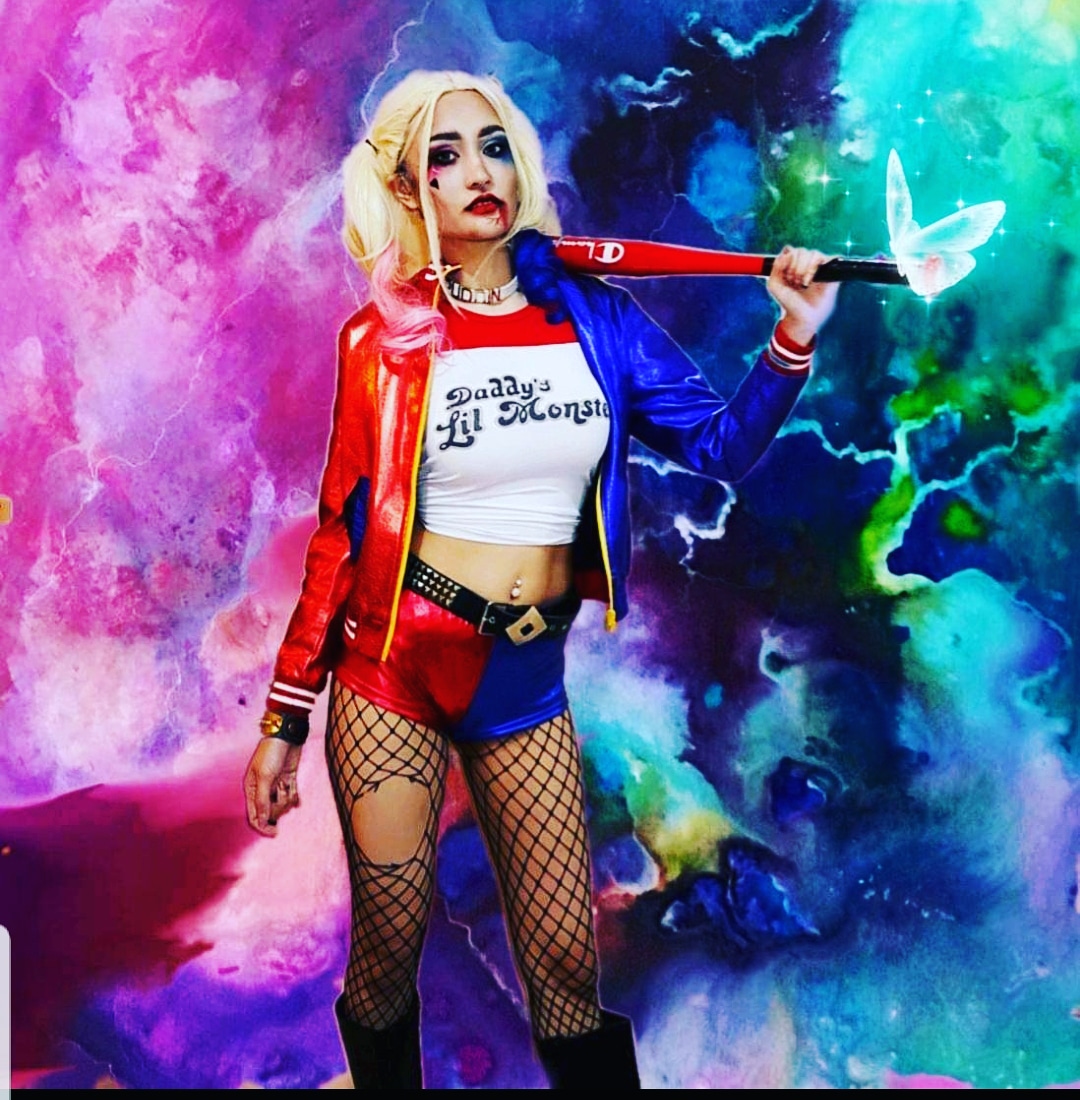 ชุด Harley Quinn / suicide squad 2016 / ชุดฮารี่ควิน