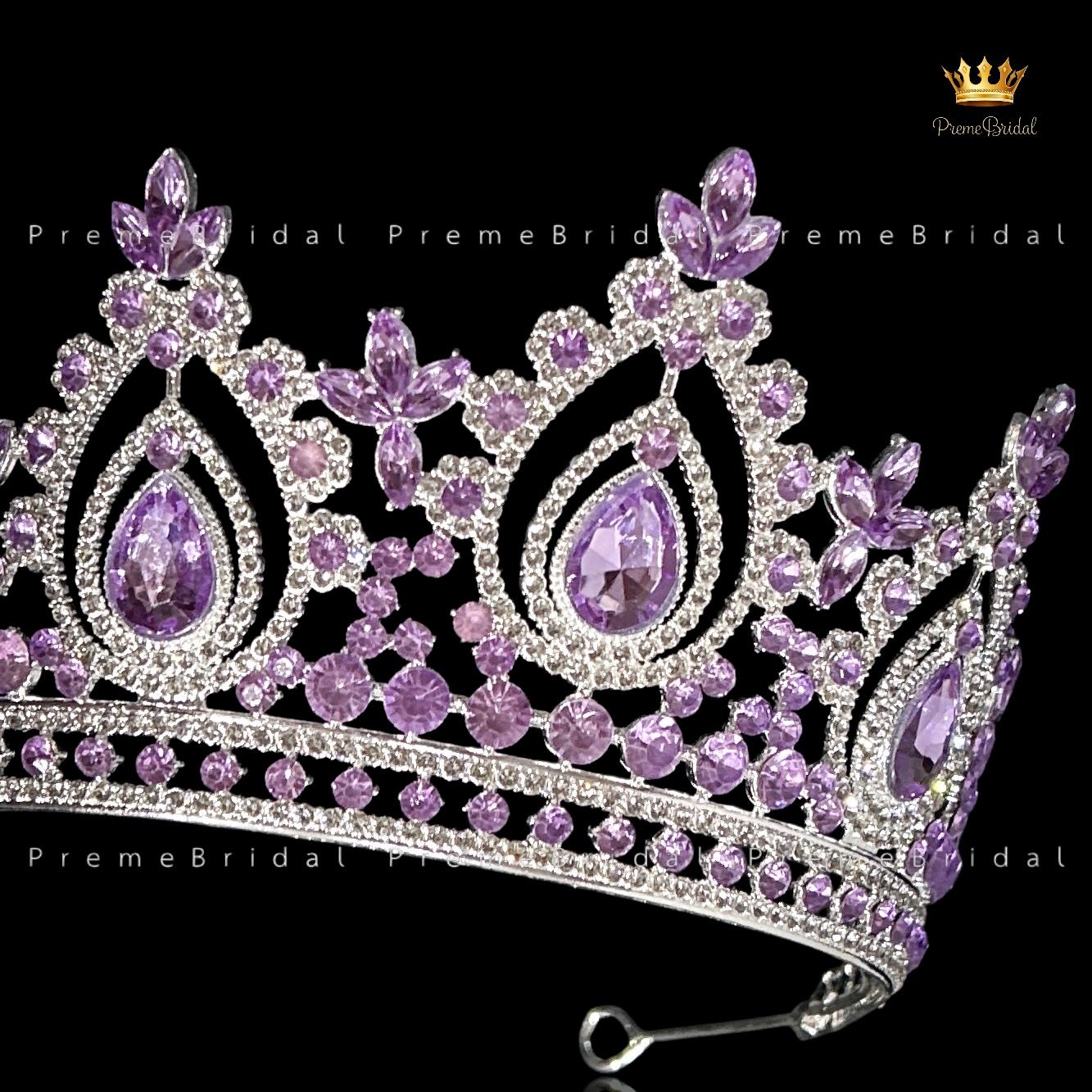 (พร้อมส่ง) เทียร่า 414 มงกุฎนางงาม ครึ่งหัว งานสวย ปราณีต QCเพชรทุกเม็ด สินค้าพร้อมส่งจากไทย