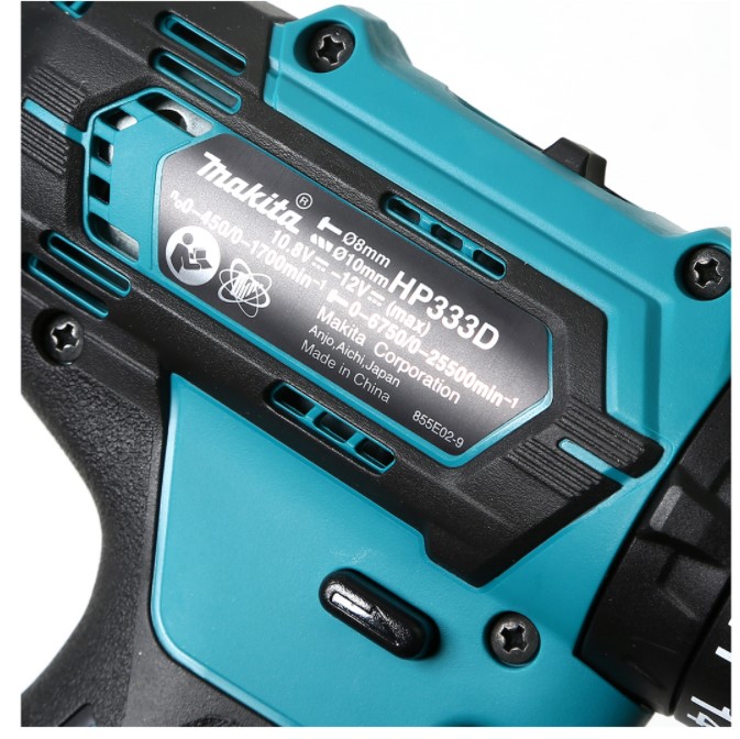 สว่านกระแทกไร้สาย12V HP333DWYE MAKITA