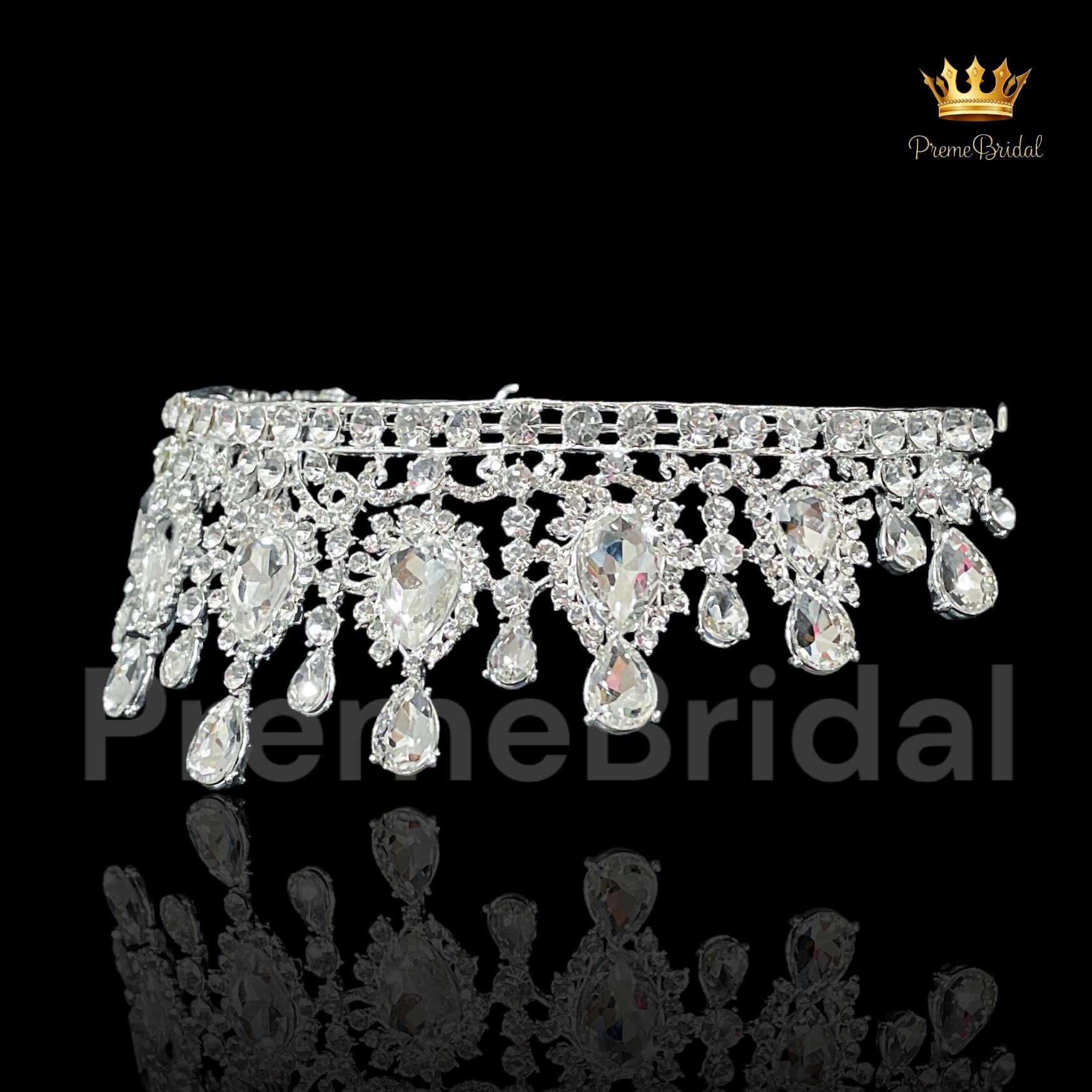 (พร้อมส่ง) เทียร่า 401 มงกุฎนางงาม งานสวย ปราณีต QCเพชรทุกเม็ด สินค้าพร้อมส่งจากไทย