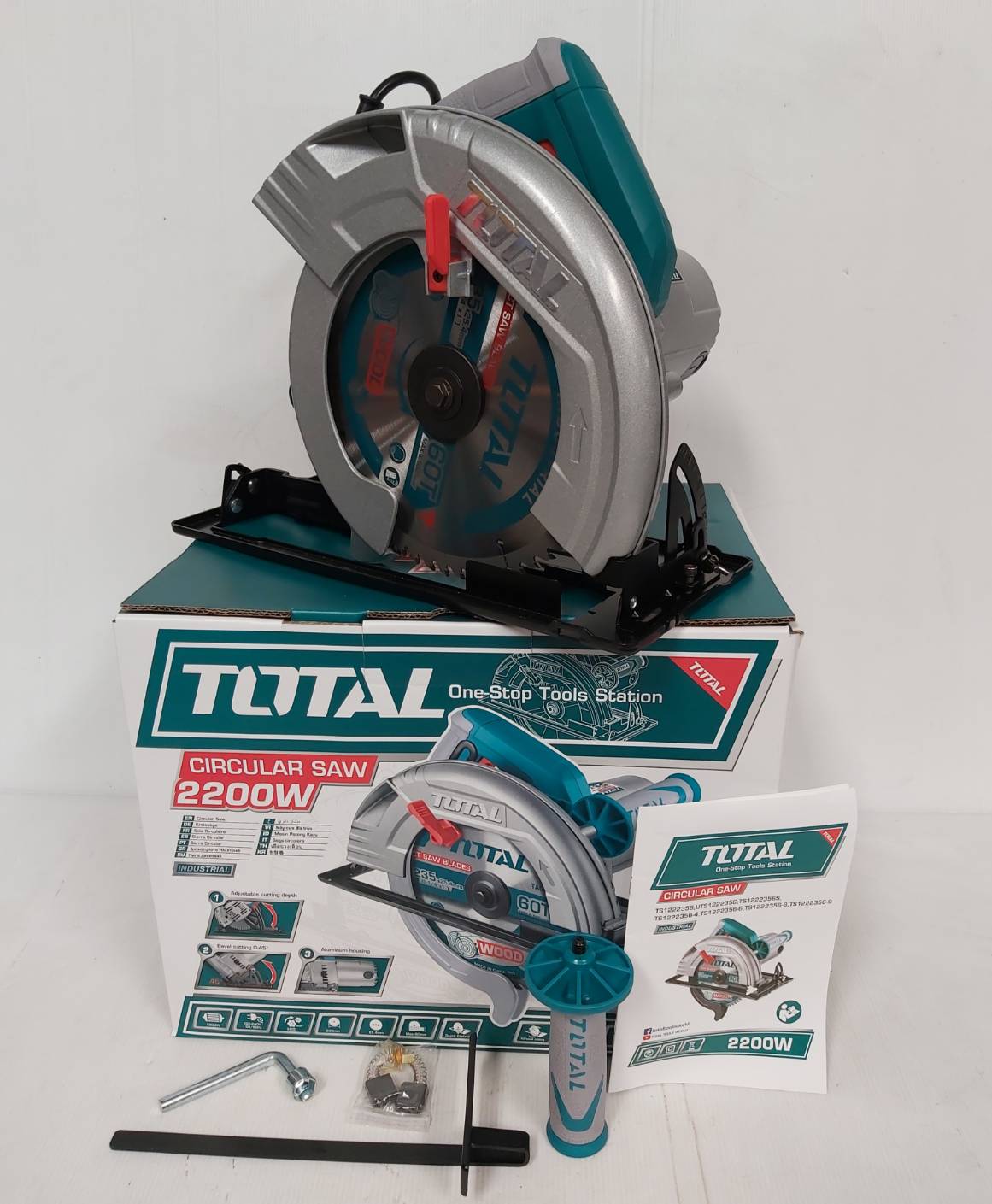 เลื่อยวงเดือน9" TS1222356 TOTAL