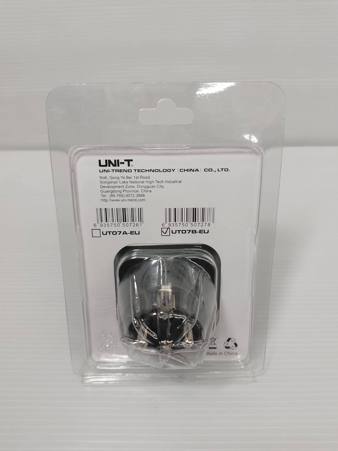 เครื่องตรวจเช็คเต้ารับไฟฟ้า UT07B-EU UNI-T