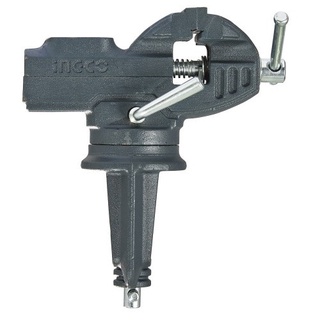 INGCO ปากกาจับชิ้นงาน แบบหนีบโต๊ะ ขนาด 60 มม. รุ่น HBV082 (Bench Vice)