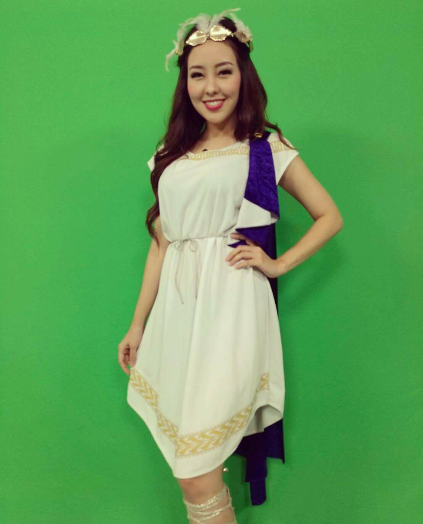 ชุดโรมันหญิง แบบสั้น