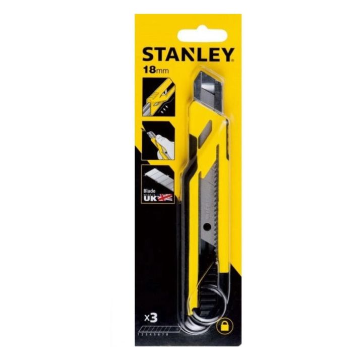 มีดคัตเตอร์ รุ่น AUTO LOCK 18มม. STANLEY 10-265