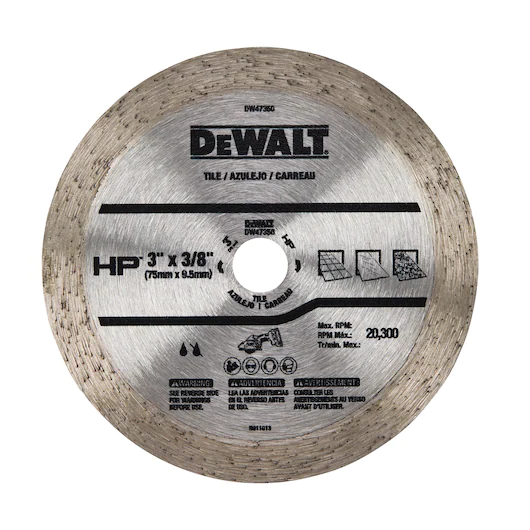 ใบตัดเพชร3" สำหรับเครื่องDCS438 รุ่น DW47350 DEWALT