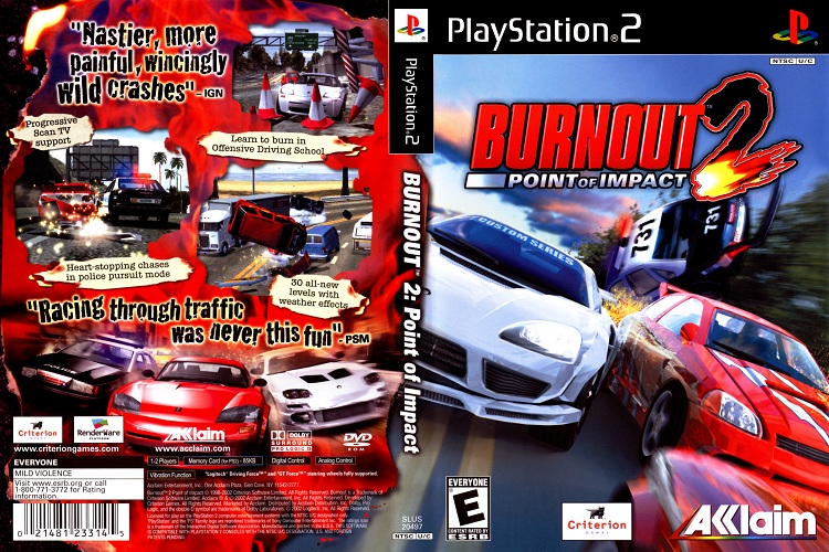 BURNOUT 2 [US : DVD5 1 Disc]