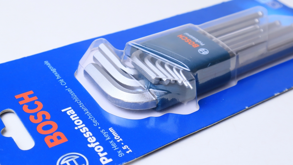 ชุดกุญแจขันหัวบอล 9 ชิ้น 1600A01TH5 BOSCH