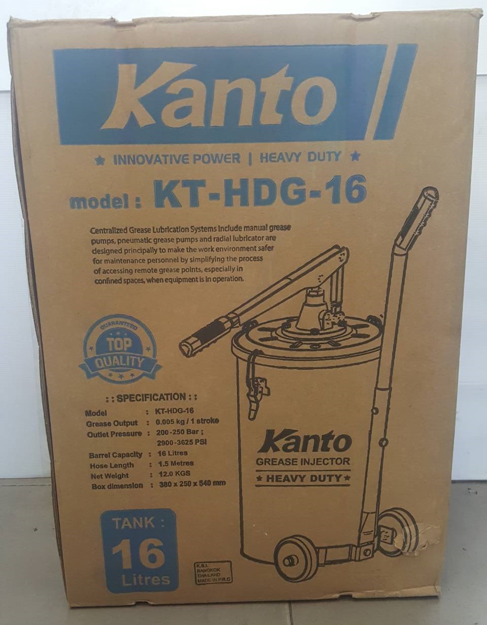 ถังอัดจารบี16ลิตร แบบมือโยก KT-HDG-16 KANTO