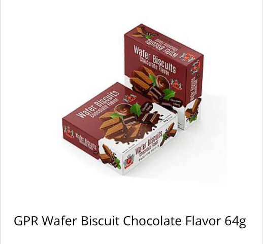 ขนมเวเฟอร์สอดไส้ GPR COOKIES รสชอคโกแลต