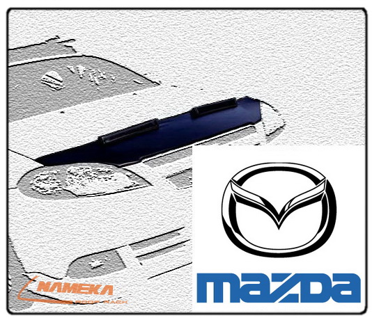 MAZDA ผ้ากันแมลง หน้ากากกันแมลง BRA CAR สไตล์ อเมริกา