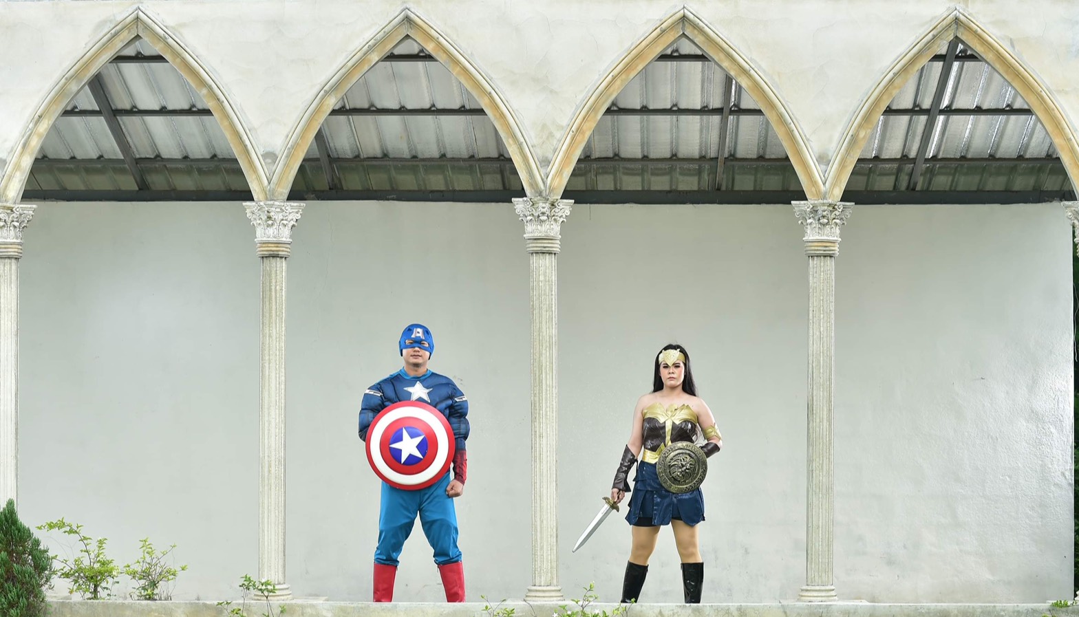 ชุดวันเดอร์วูแมน แบบชุดหนัง