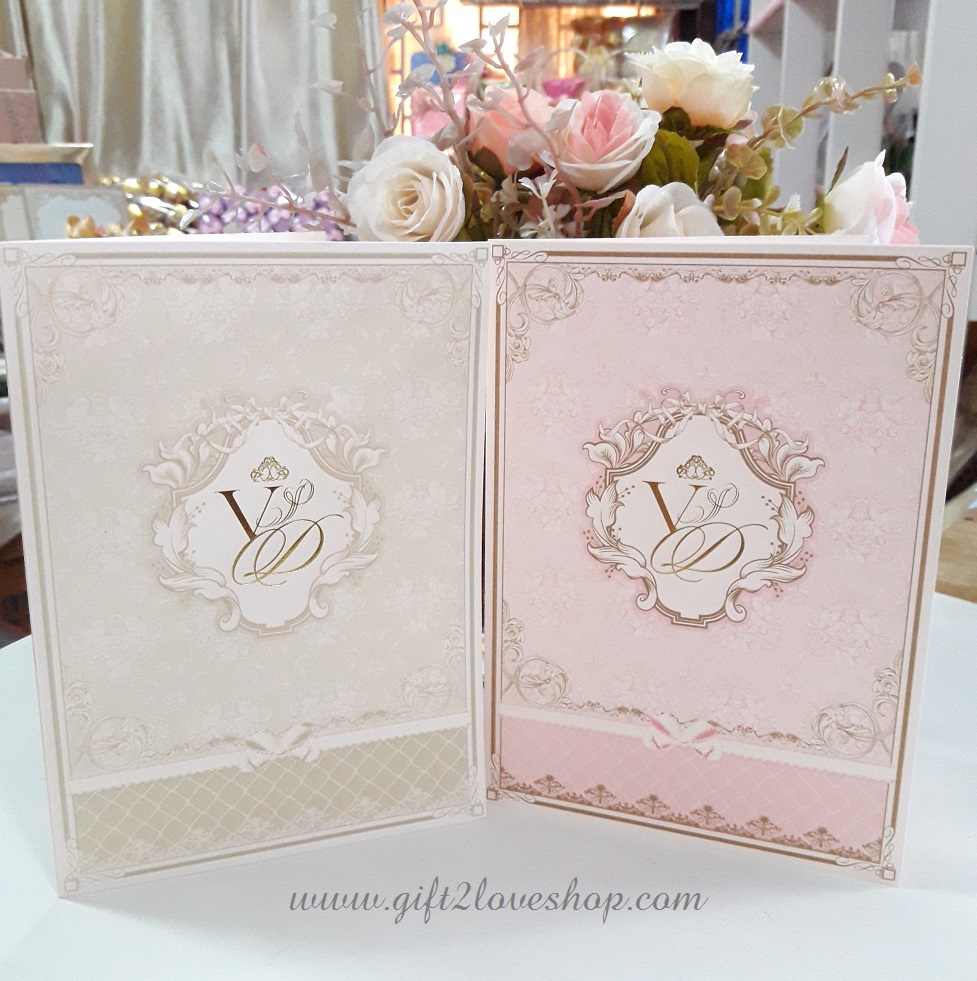 การ์ดแต่งงานสไตล์หลุยส์