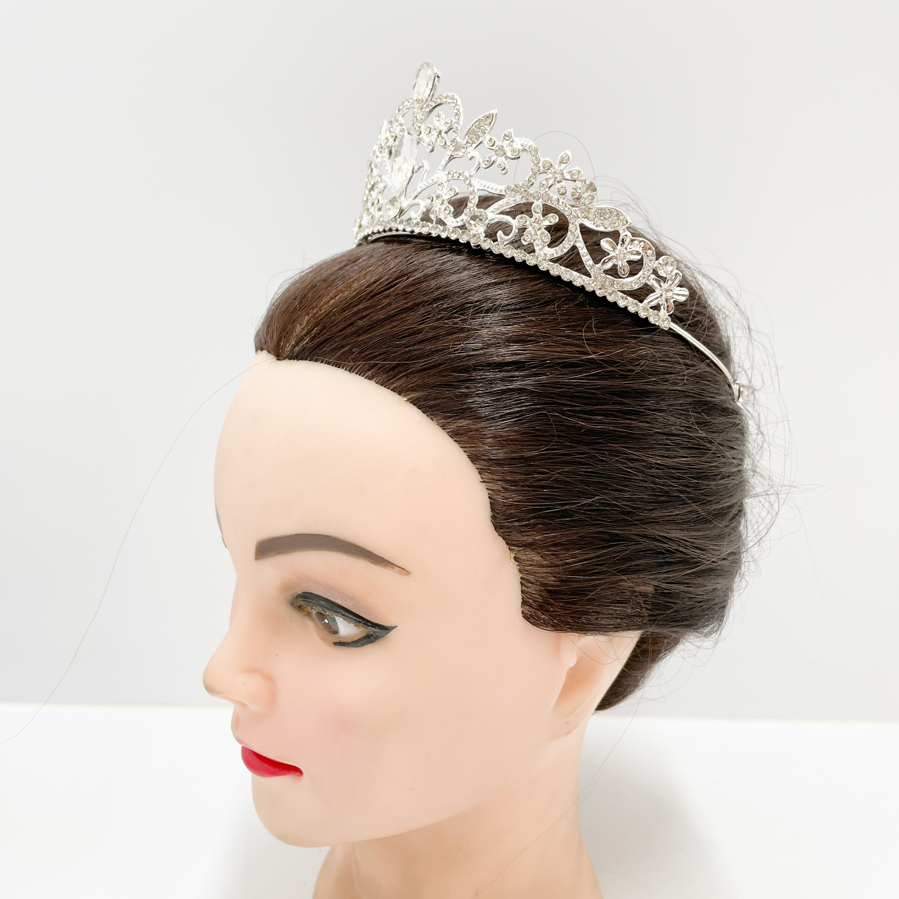 (พร้อมส่ง) เทียร่า 345 งานสวย ปราณีต QCเพชรทุกเม็ด สินค้าพร้อมส่งจากไทย