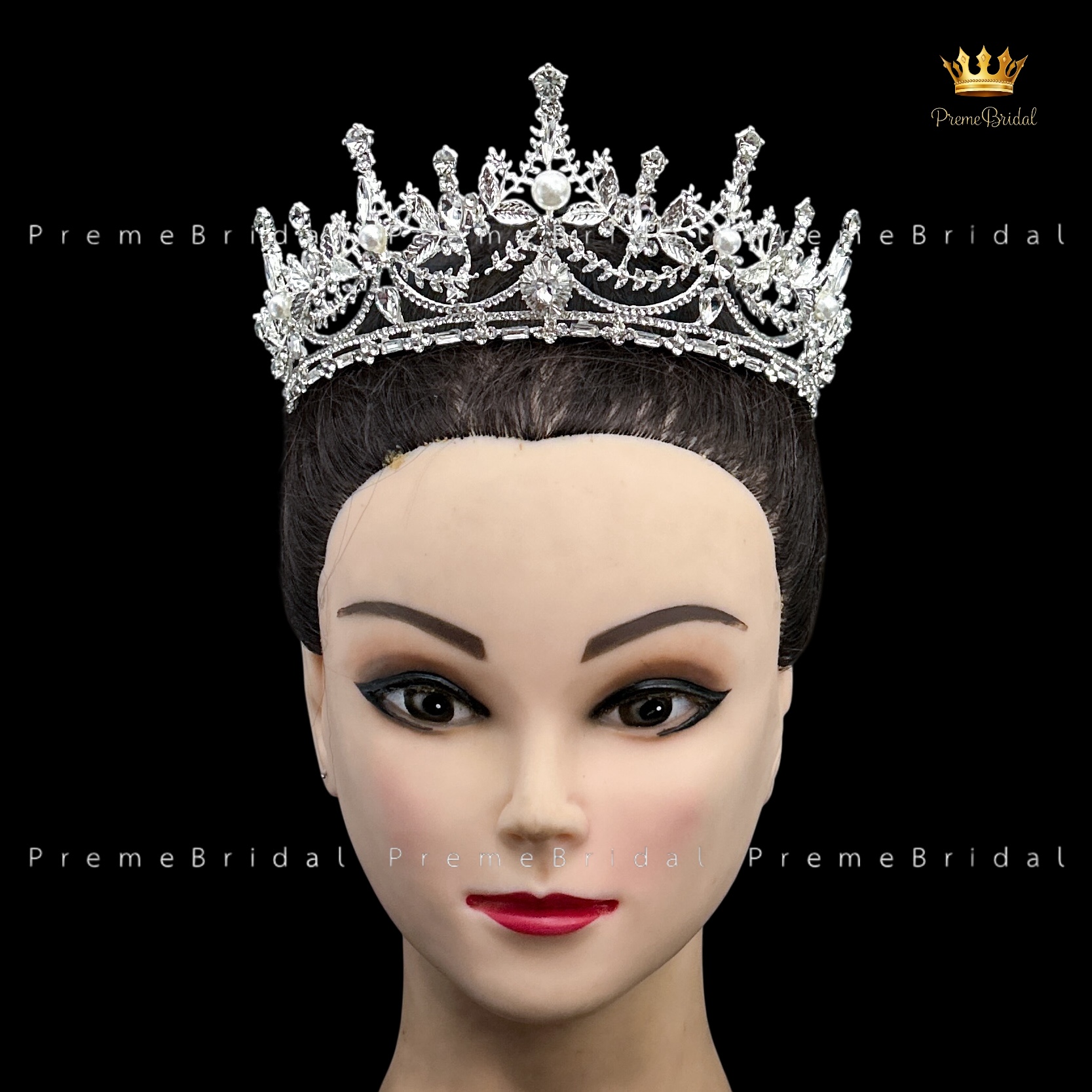 (พร้อมส่ง) เทียร่า 450 มงกุฎครึ่งหัว สวย ปราณีต QCเพชรทุกเม็ด สินค้าพร้อมส่งจากไทย รีวิวดีมาก