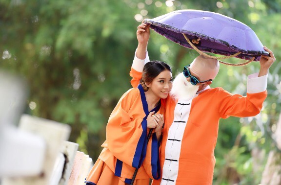 ชุดดราก้อนบอลหญิง