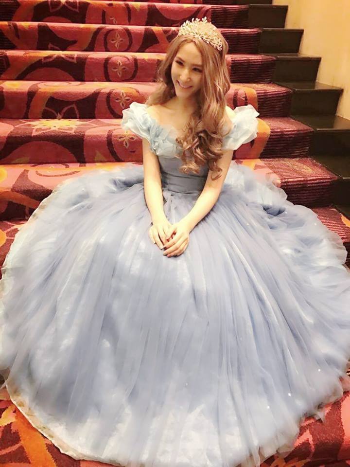 ชุดเจ้าหญิงซินเดอเรลล่า @ Movie 2015