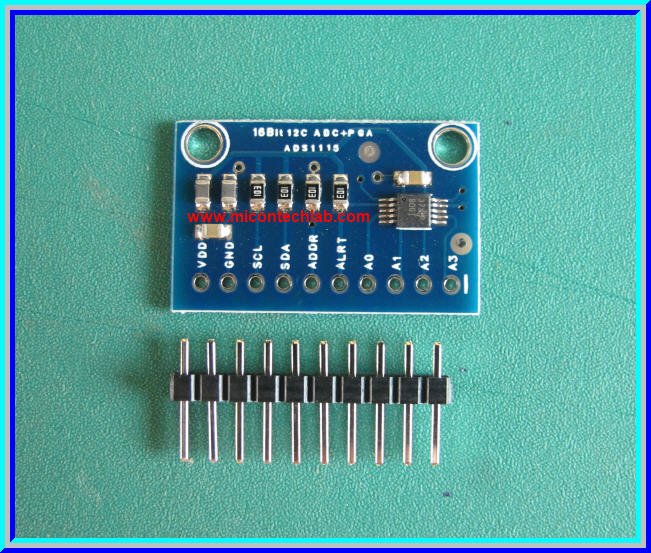 1x แผงวงจร ADS1115 แปลงแอนาลอกเป็นดิจิตอล ADC 4 ช่อง 16-Bit