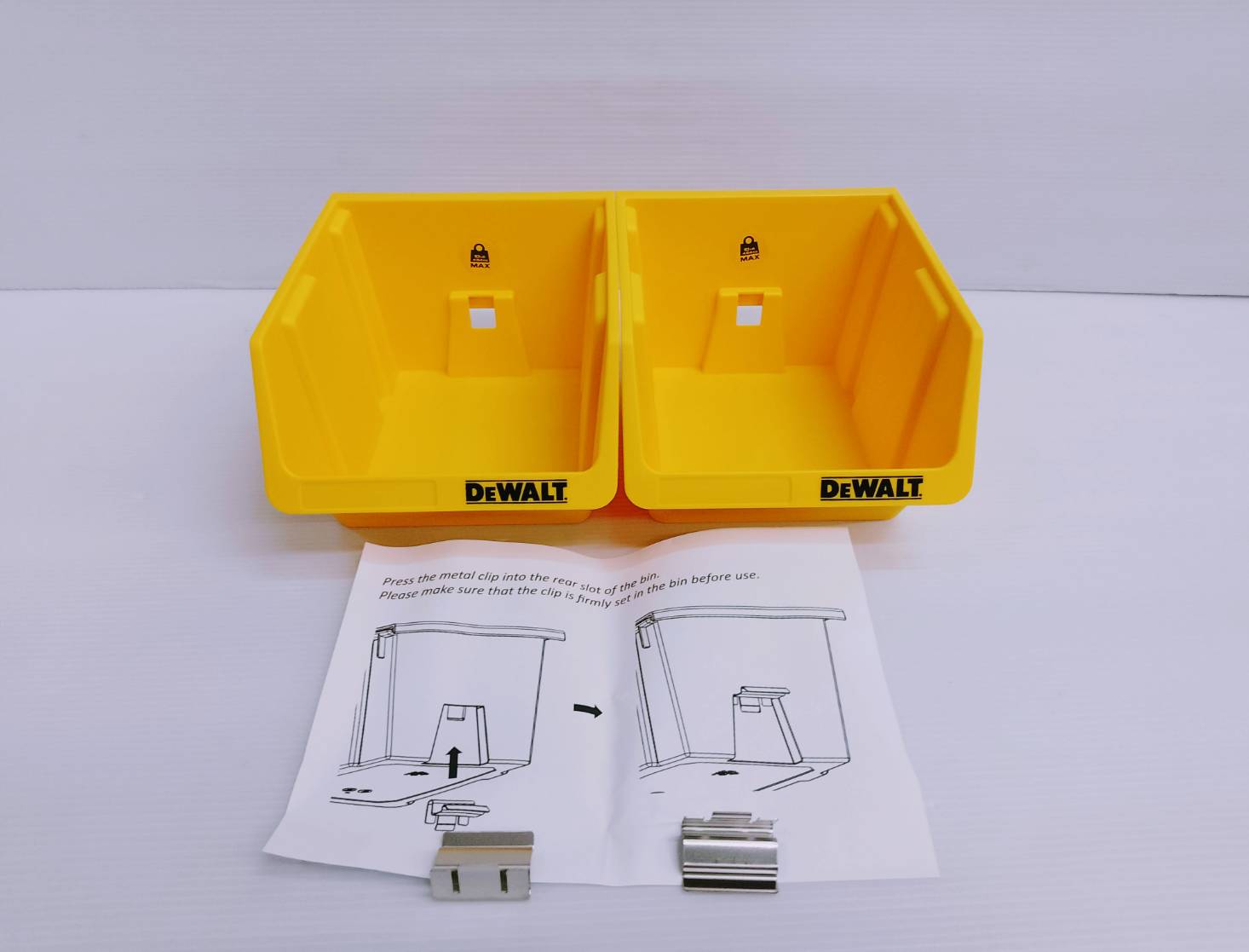 กระบะวางเครื่องมือ2ชิ้น DWST82813 DEWALT