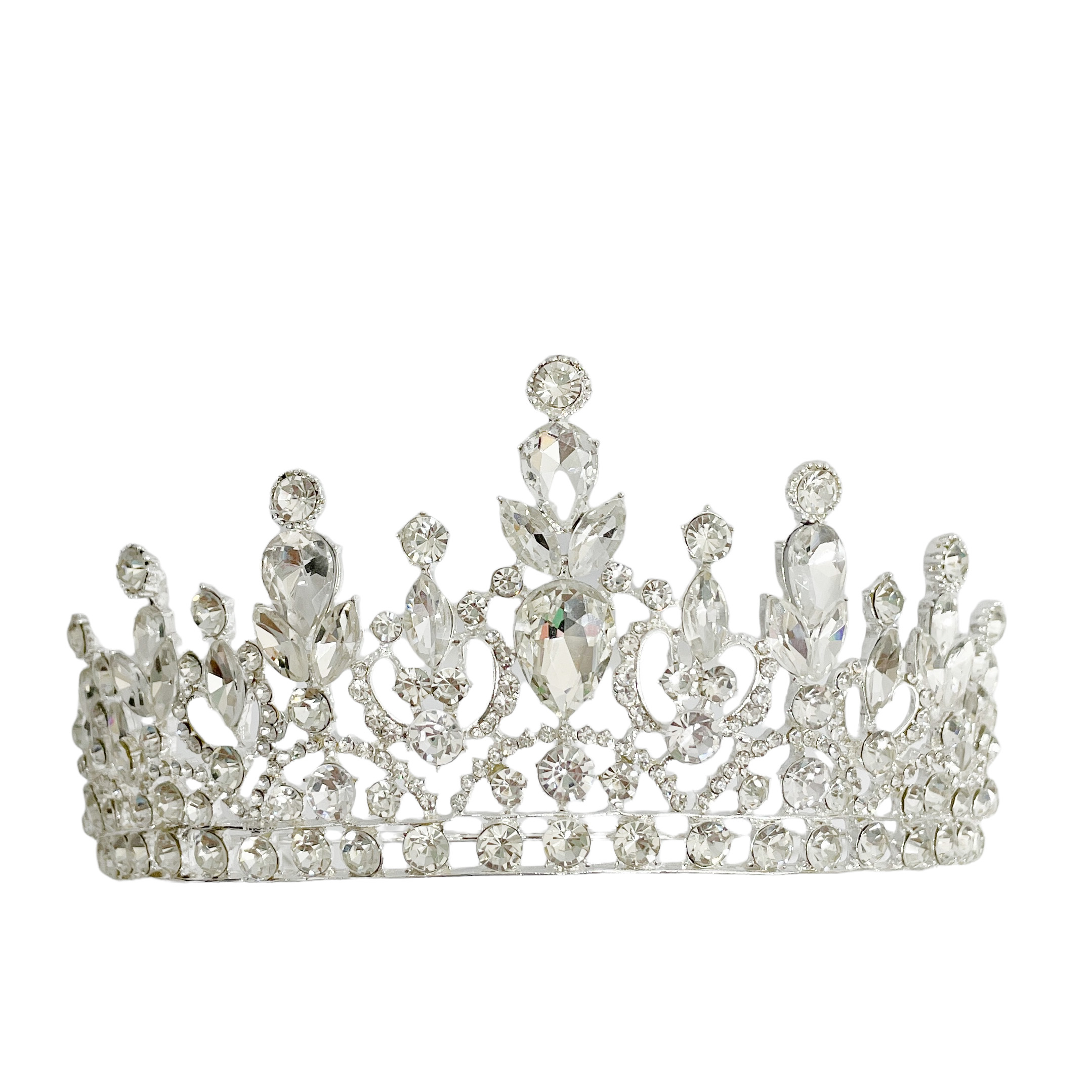 (พร้อมส่ง) เทียร่า 344 งานสวย ปราณีต QCเพชรทุกเม็ด สินค้าพร้อมส่งจากไทย