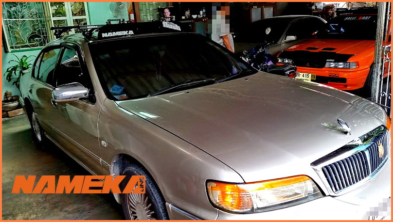 NR-14 Nameka Fairing Rack แผ่นชิล แฟริ่งบังลม แร็คหลังคา รถยนต์